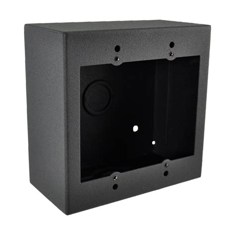 receptacle box with metal|steel 20.5x14.4x4.5 wall mount box.